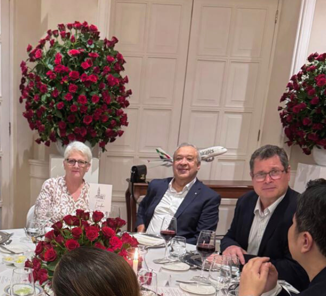 Emirates Airline delegation Dinner